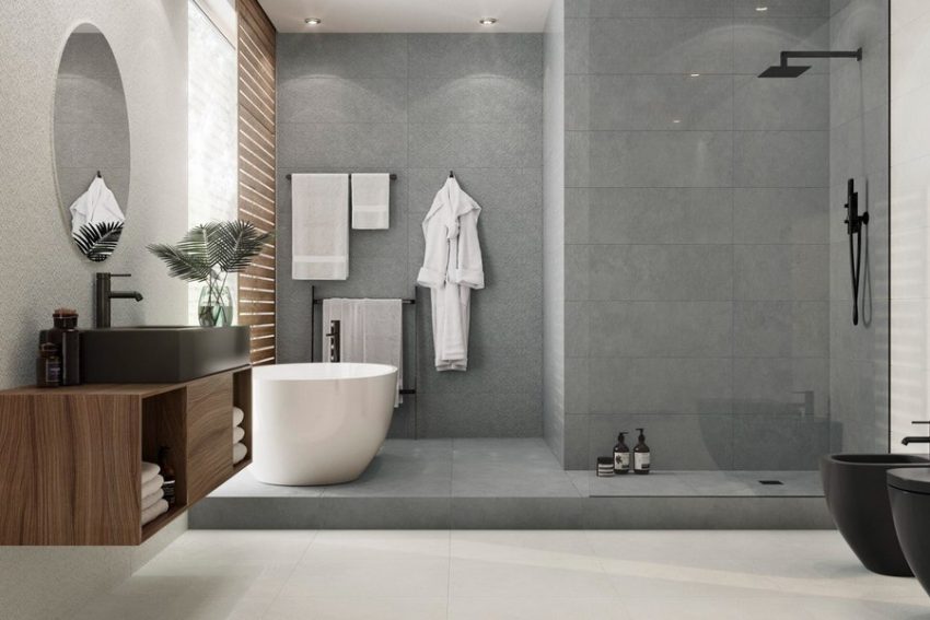 The Top Four Types of Water-Resistant Bathroom Tiles